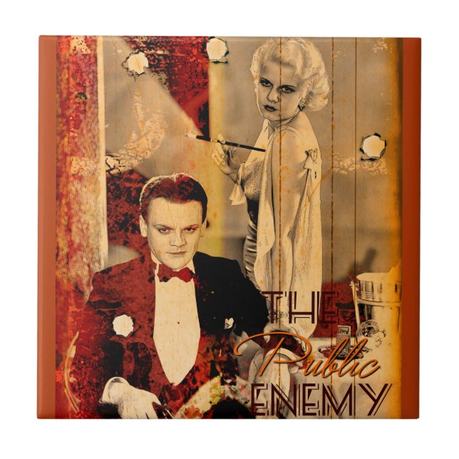 Carreau The Gangster's Blonde Girl (Devant)