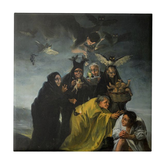 Carreau The Sabbath Of Witches Francisco Goya (Devant)