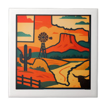 The Spirit of Texas Ceramic Tile