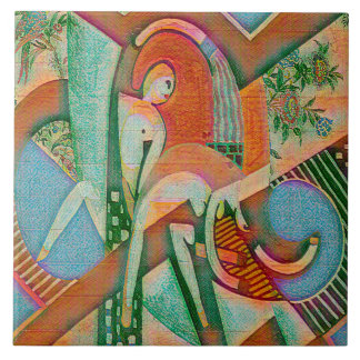 Carreau The Thundershower – Abstract Chaos in Bloom