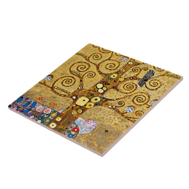 Carreau “ The Tree of Life ” , Gustav Klimt (Côté)