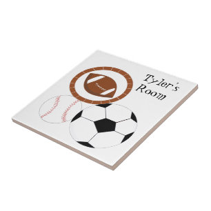 Carreau Thème sportif - Nom