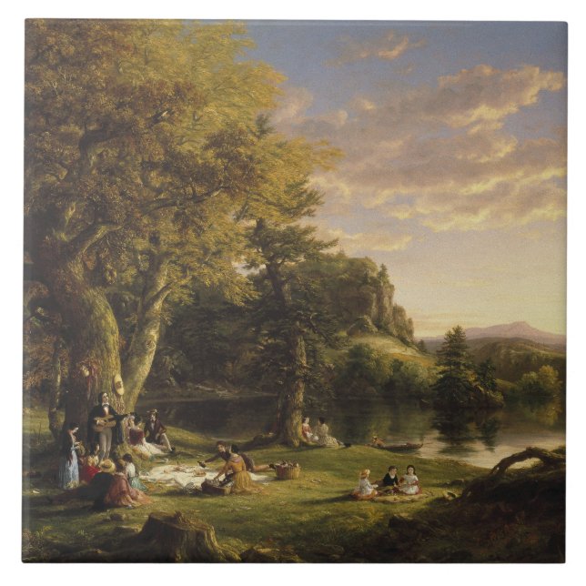 Carreau Thomas Cole - Le Pic-Nic (Devant)