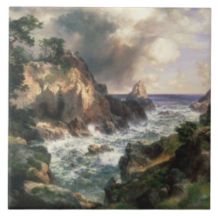 Carreau Thomas Moran - Point Lobos, Monterey, Californie