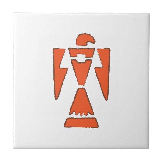 Carreau Thunder Bird - Design indien du sud-ouest (Devant)