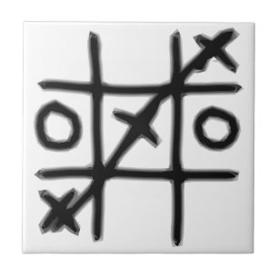 Carreau Tic Tac Toe - 3 dans une rangée