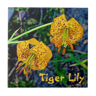 Carreau Tiger Lily