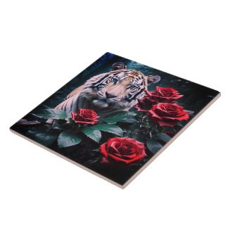 Carreau Tigre blanc Gardez ou concevez votre propre