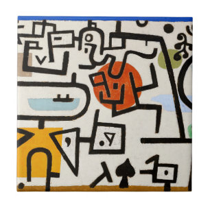 CARREAU TILE CÉRAMIQUE : PAUL KLEE