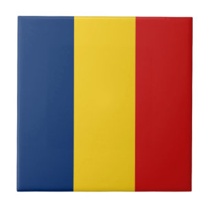 Carreau Tile de céramique Chad Flag