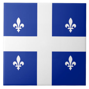 Carreau Tile drapeau du Québec