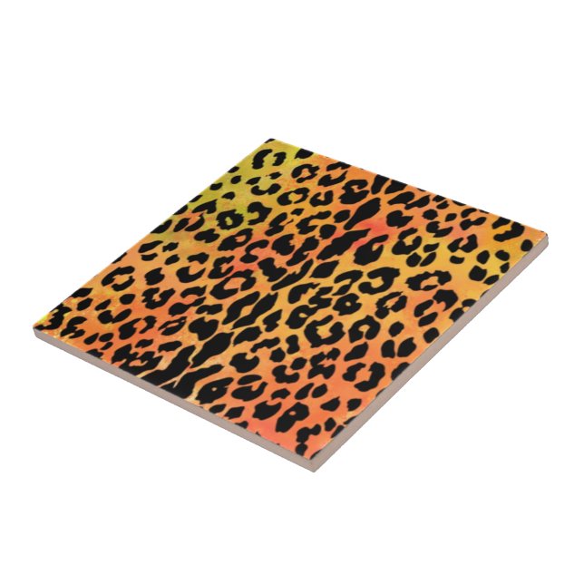 Carreau Tile en céramique Cheetah Spots - Moderne (Côté)