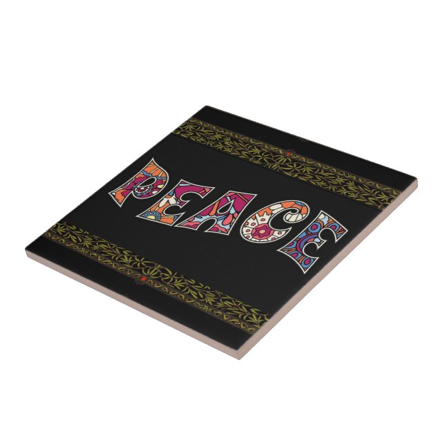 Carreau TIle en céramique de paix (Côté)