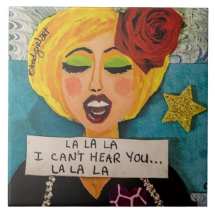 CARREAU TILE- LA LA LA I NE PEUT PAS VOUS ENTENDRE LA LA C