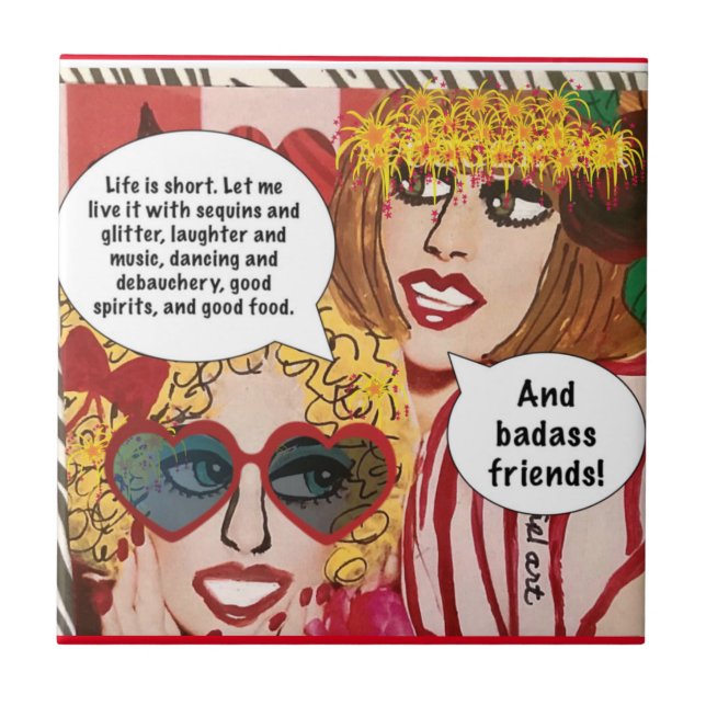 Carreau TILE - Trivet (Devant)