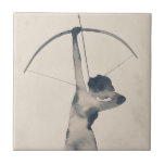 Carreau Tir aquarelle<br><div class="desc">Tir à l'arc II par Grace Popp. | 138502D</div>