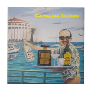 CARREAU TITRE CÉRAMIQUE DE L'ÎLE CATALINA