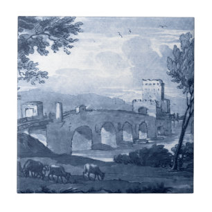 Carreau Toile pastoral - pont