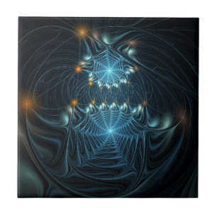 Carreau Toiles d'araignée métalliques