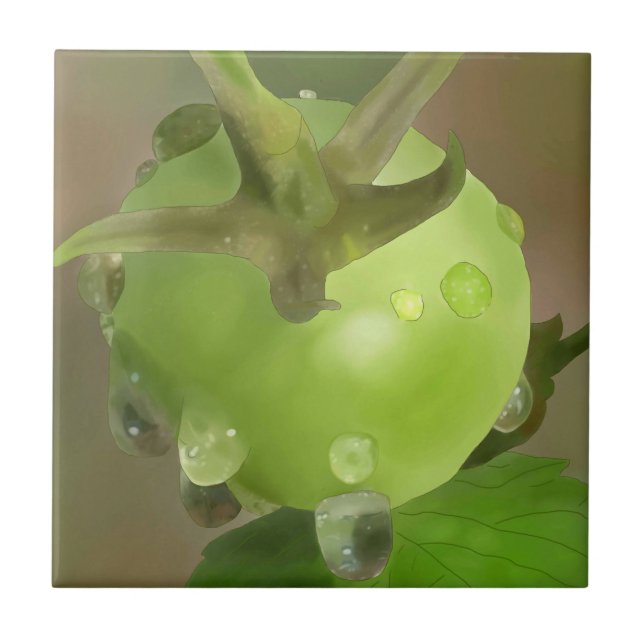 Carreau Tomates vertes (Devant)