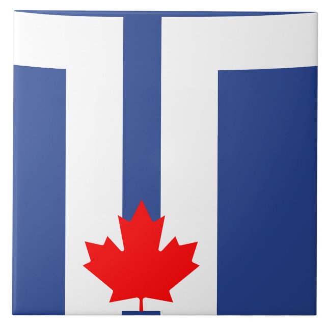 Carreau Toronto Flag Tile (Devant)