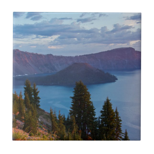 Carreau Tôt le matin, Crater Lake (Devant)