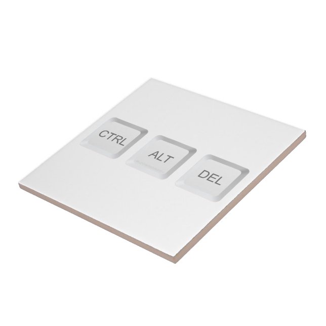 Carreau Touche de clavier d'ordinateur CTRL ALT DEL de Sli (Côté)