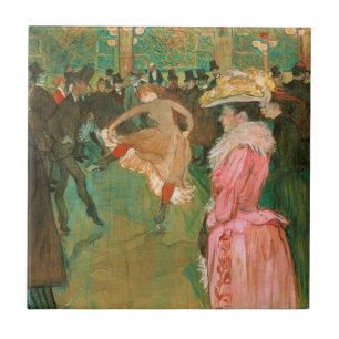 Carreau Toulouse-Lautrec - Au Rouge, La Danse