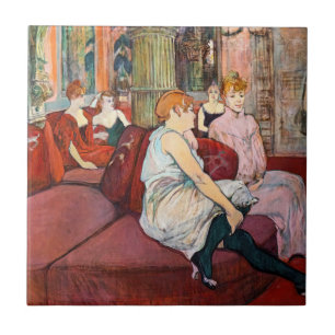 Carreau Toulouse-Lautrec - Au Salon, rue des Moulins