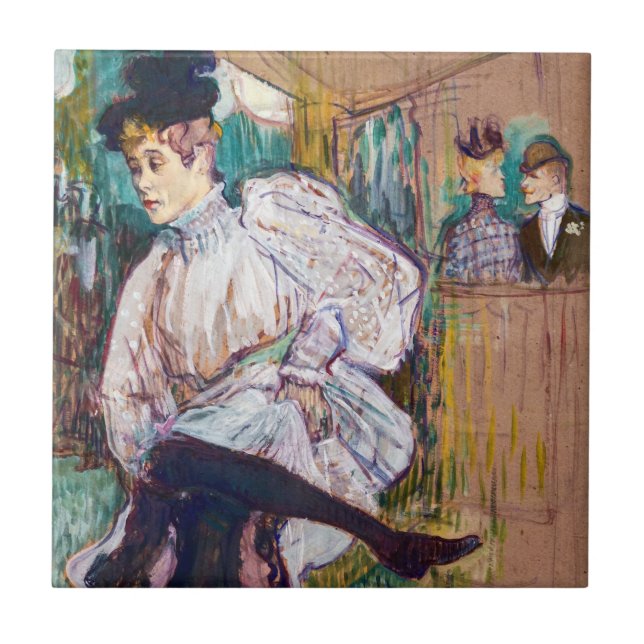 Carreau Toulouse-Lautrec - Jane Avril dansant (Devant)