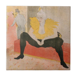 Carreau Toulouse-Lautrec - Mademoiselle Cha-u-kao Siège