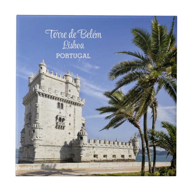 Carreau Tour de Belém, Lisbonne, Portugal (Devant)