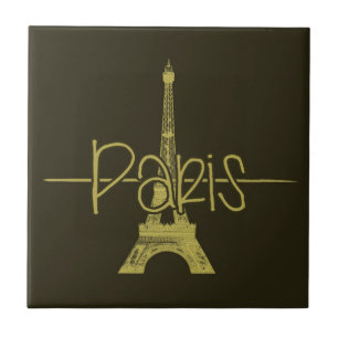 Carreau Tour Eiffel Carrelage Design Graphique