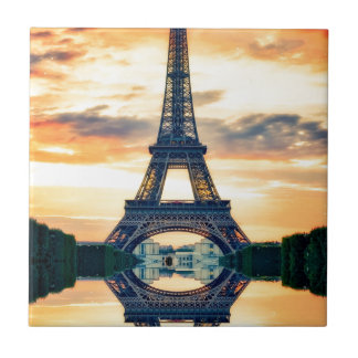Carreau Tour Eiffel Paris Soirée européenne