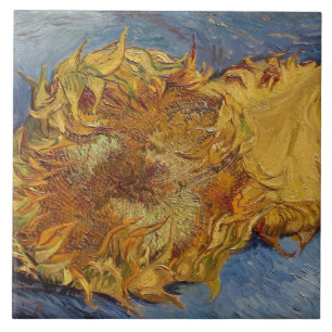 Carreau Tournesols de Vincent van Gogh , 1887