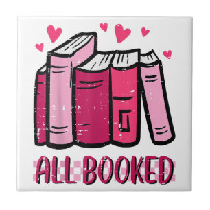 Carreau Tous Booked Funny Lire Livre Lecture Bibliothécair