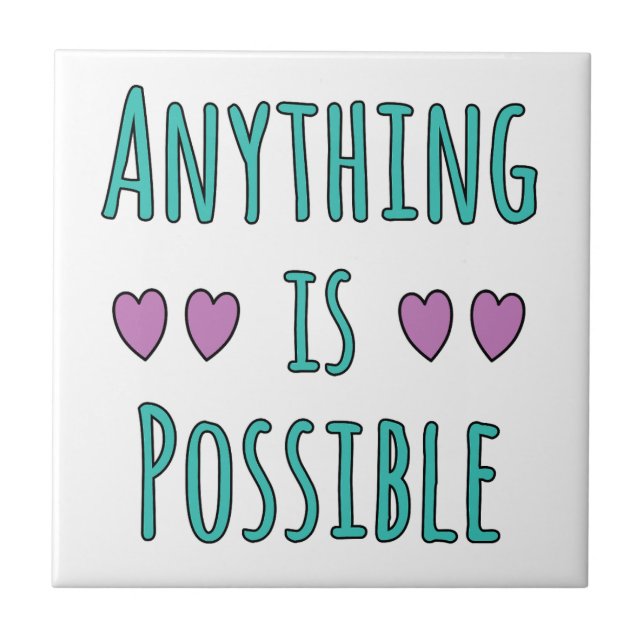 Carreau Tout est Possible (Devant)
