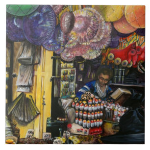 Carreau Traditions du commerce ancien, Jérusalem