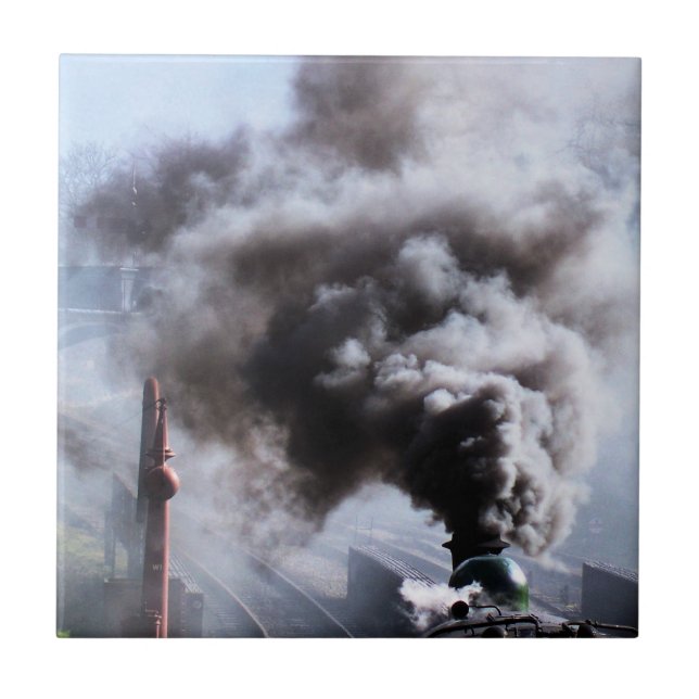 CARREAU TRAINS À VAPEUR (Devant)