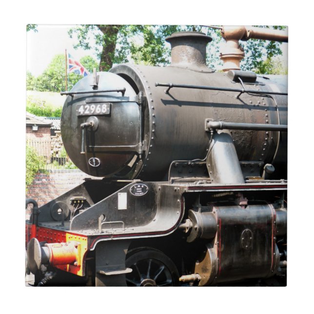 CARREAU TRAINS À VAPEUR (Devant)