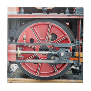 CARREAU TRAINS À VAPEUR