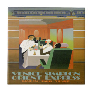 Carreau Trains, express d'orient,
