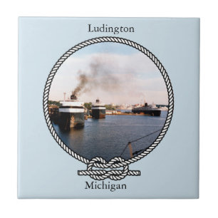 Carreau Tramway de Ludington Car/Rail Ferries