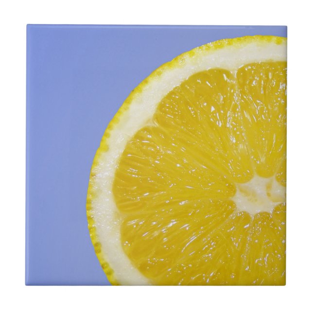 Carreau Tranche de citron juteuse (Devant)