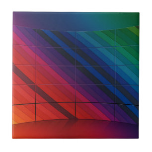 Carreau Transition Multicolore Avec Grille