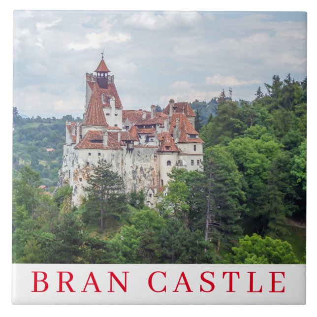Carreau Transylvania Bran Castle céramique (Devant)