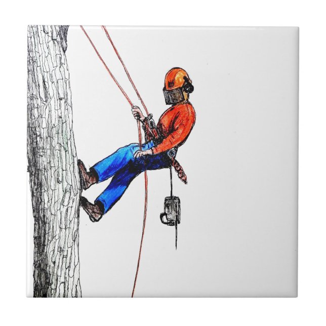 Carreau Tree Surgeon Arborist (Devant)