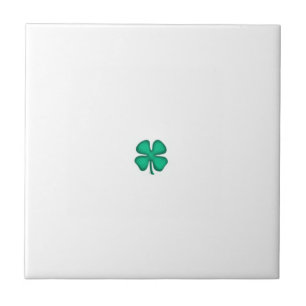 Carreau Trèfle irlandais à 4 feuilles, petite carrelage bl