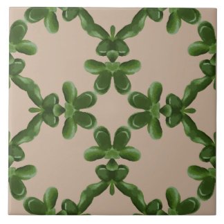 Carreau Treillis de Jade Beige