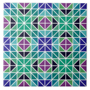 Carreau Trendy Vintage Triangle Mosaïque Carrelage en cé